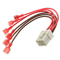 1806-6P / all with terminal red 6.3