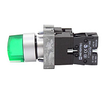 MTB2-BK2361 ������������� � LED ����������, 24V AC/DC , �������, 2 �����. 1NO, ����., ���.