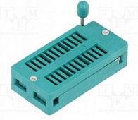 DS1043-24 ��� 2.54�� ZIF ������ ������ ������������� 24 ������