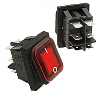 SB091 IP65 on-on 22x30mm  