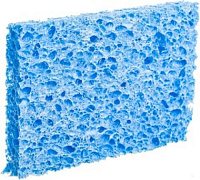 Губка для очистки жал паяльников УВЛАЖНЕННАЯ 80х50мм ГОЛУБАЯ