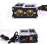 Smart Plug Inverter 220W 12/24V - 220V +4USB