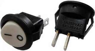 SMRS-101-2C3-W ������������� ON-OFF (3A 250VAC/6� 125VAC) SPST 2P, ����� �������